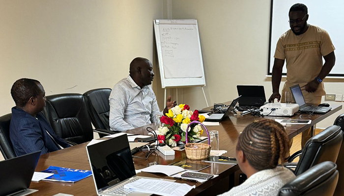 Professional corporate training workshop in session